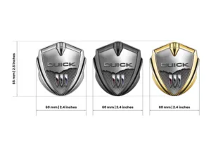 Buick Emblem Metall Abzeichen Sportliches Design Schick
